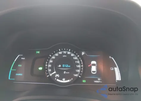 2019 Hyundai Ioniq Hybrid Sel z USA, uszkodzony, nr VIN KMHC75LC5KU111145